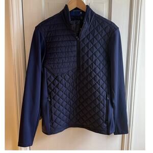 Greyson Yukon Hybrid Half Zip Pullover - Navy Blue - Men’s Size Medium - NWT